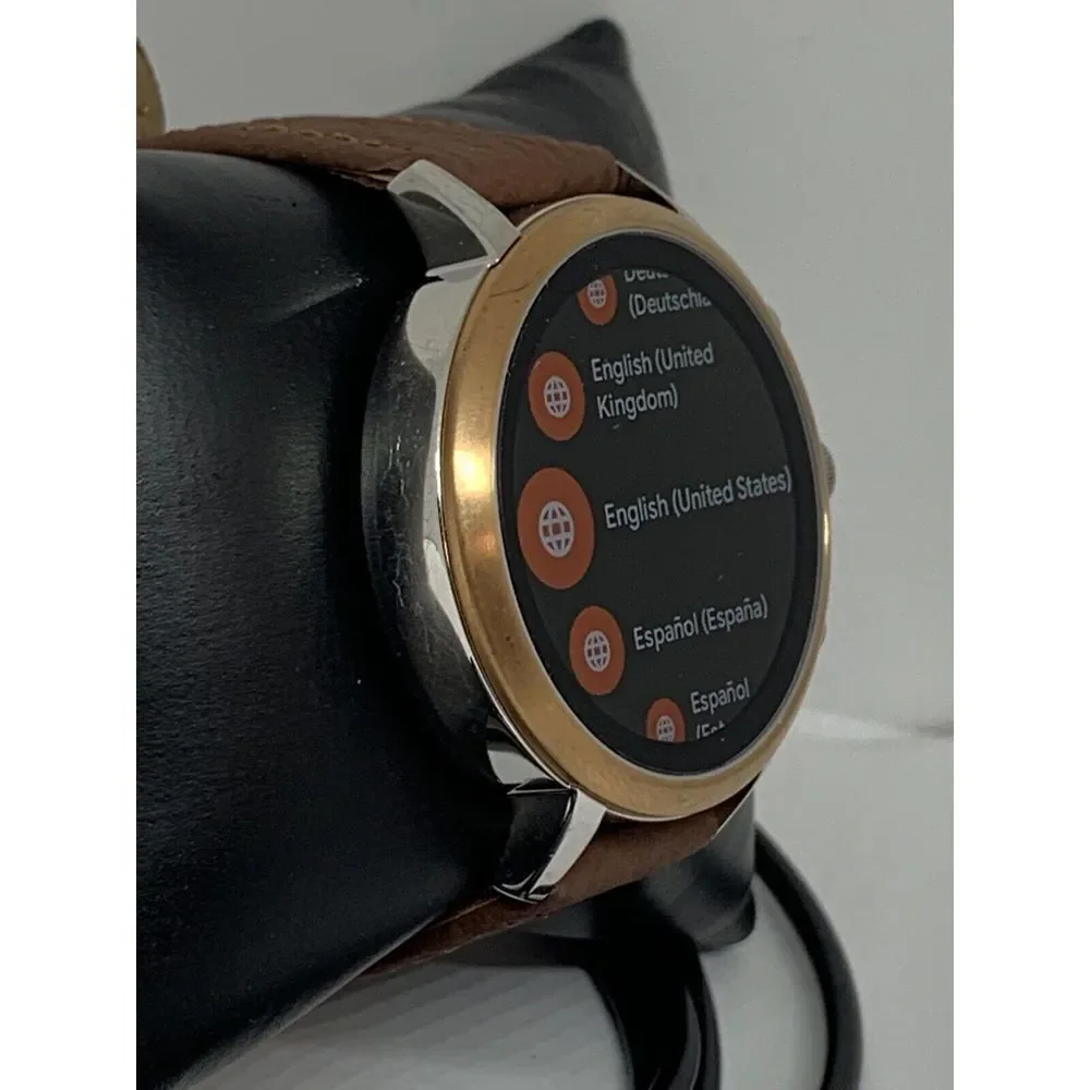 Fossil Gen 4 Authentic Digital Dial Smart Watch Custom Band FTW6016 QT762